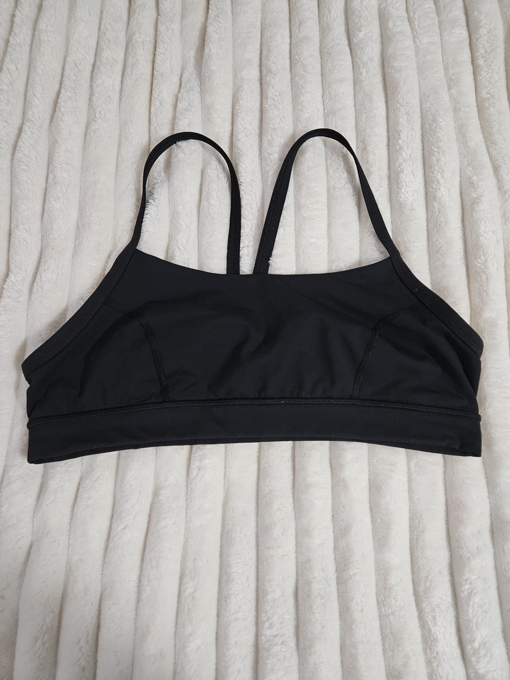 LULULEMON Black Strappy Comfort Sports Bralette - Women Intimates & Sleepwear